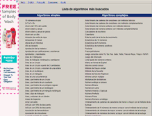 Tablet Screenshot of algoritmosurgentes.com